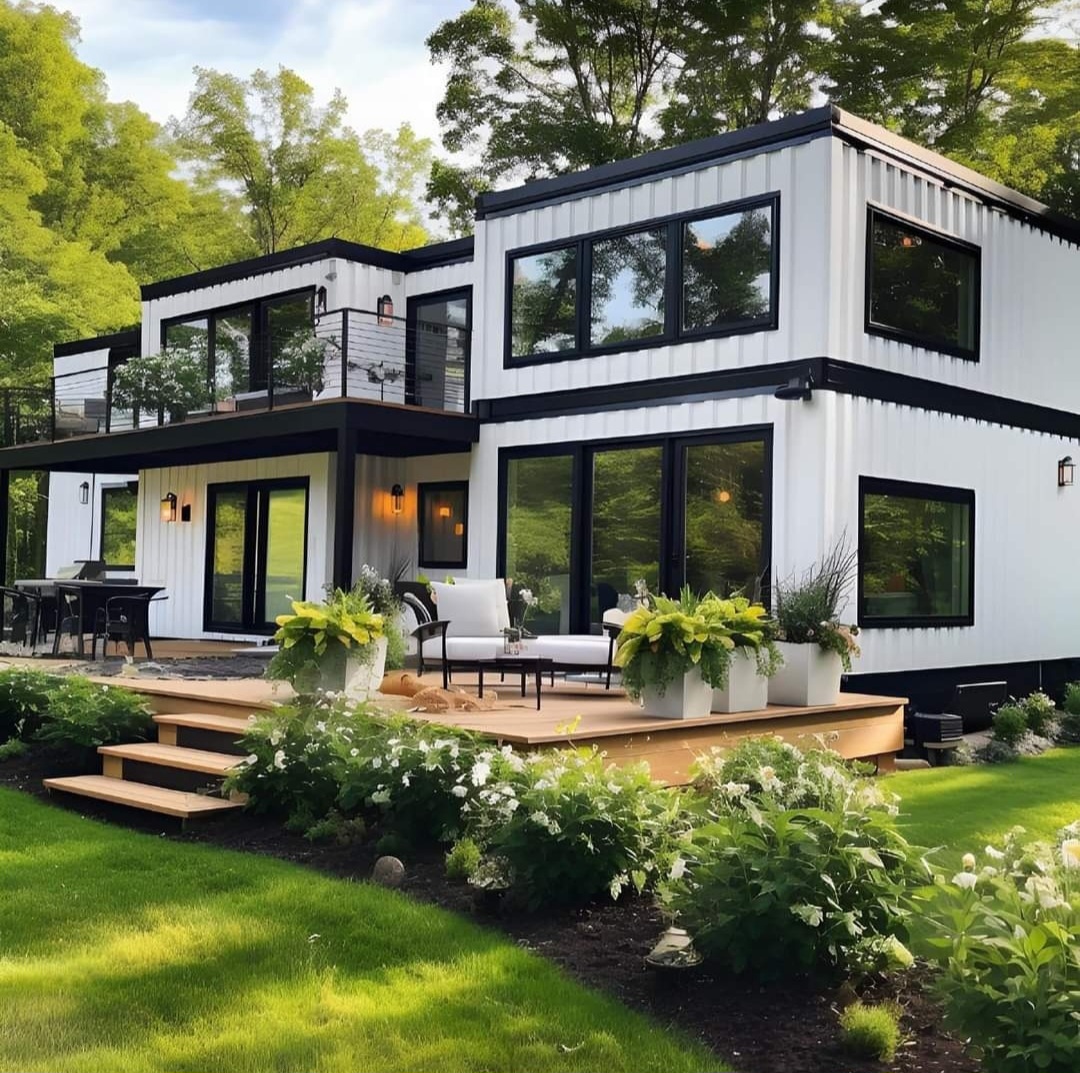 Container Home Exterior